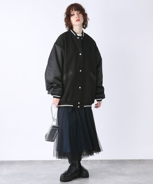 「JEANASIS」 フレアスカート SMALL ネイビー レディース_画像5