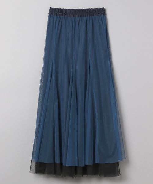 「JEANASIS」 フレアスカート SMALL ネイビー レディース_画像9