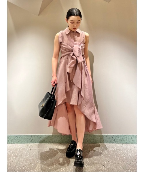 「SNIDEL」 長袖シャツ 0 ベージュ レディース_画像3