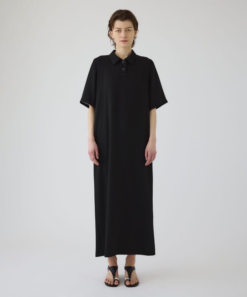 RIM.ARK ワンピース 「RIM.ARK/リムアーク」Polo design maxi OP/ポロ