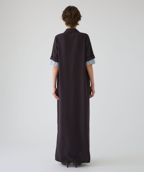 RIM.ARK ワンピース 「RIM.ARK/リムアーク」Polo design maxi OP/ポロ