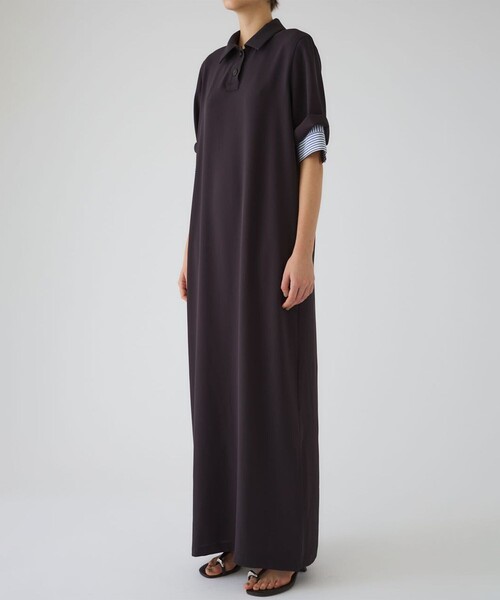 リムアーク　Polo design maxi OP RIM.ARK ワンピース 「RIM.ARK/リムアーク」Polo design maxi OP/ポロ
