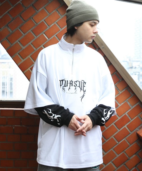 「8(eight)」 長袖Tシャツ LARGE ブラック系その他2 メンズ_画像3