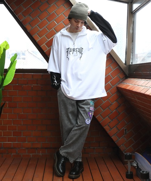 「8(eight)」 長袖Tシャツ LARGE ブラック系その他2 メンズ_画像7