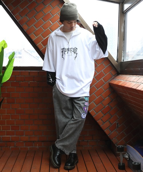 「8(eight)」 長袖Tシャツ LARGE ブラック系その他2 メンズ_画像8