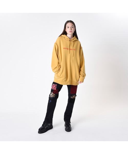 STUDIO SEVEN プルオーバーパーカー LARGE ネイビー メンズ : ZOZOTOWN