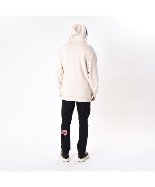 「STUDIO SEVEN」 プルオーバーパーカー LARGE ネイビー メンズ_画像6