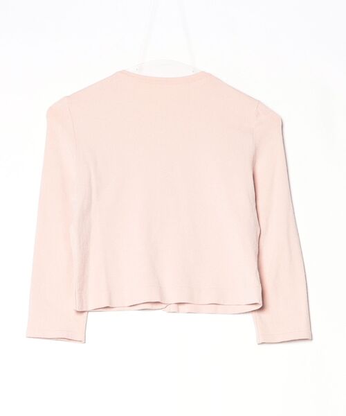 「FOXEY NEW YORK」 ニットカーディガン 38 ピンク レディース_画像2