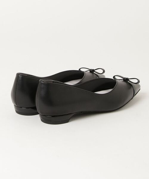 「SY UNITED ARROWS」 フラットパンプス 24.5cm ブラック レディース_画像2