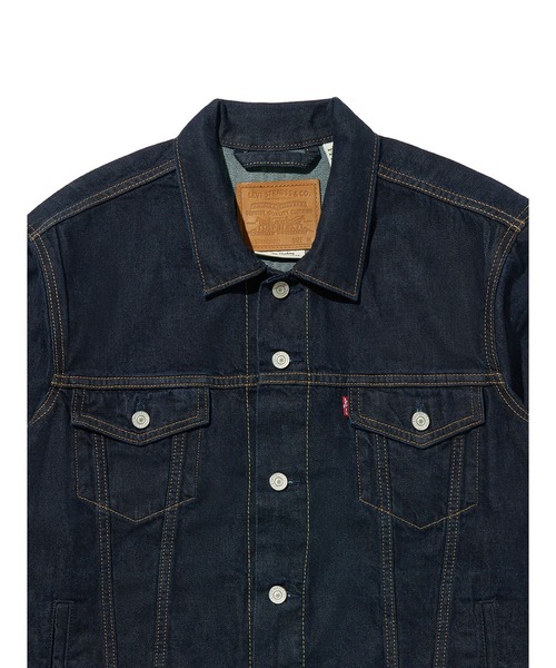 「Levi's」 デニムジャケット X-SMALL ネイビー メンズ_画像4