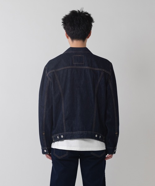 「Levi's」 デニムジャケット X-SMALL ネイビー メンズ_画像10