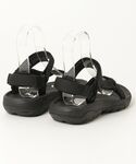 「Teva」 フラットサンダル 25cm ブラ...の詳細画像1