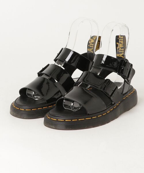 「Dr. Martens」 フラットサンダル 5 ブラック レディース | Dr.Martens