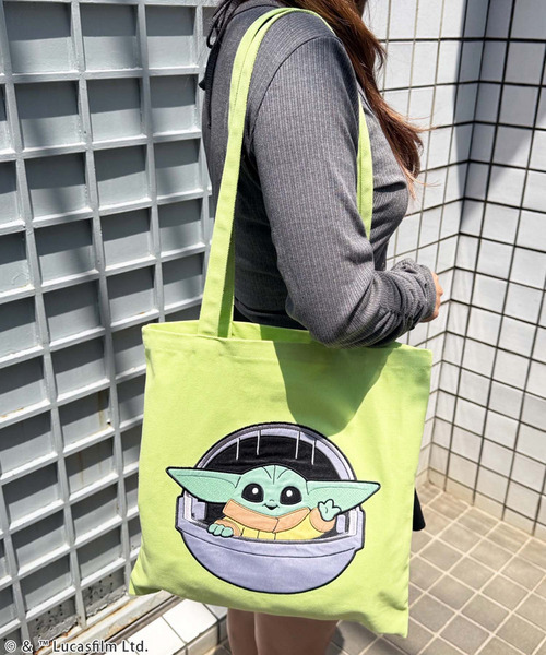 4GEEKs by SPIRALGIRL トートバッグ 「STAR WARS/マンダロリアン