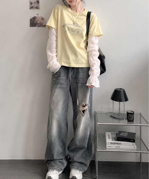 Chiina アームカバー 「Chiina」ボリュームシアーアームウォーマー