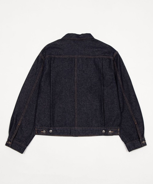 「WEGO」 デニムジャケット MEDIUM インディゴブルー メンズ_画像2