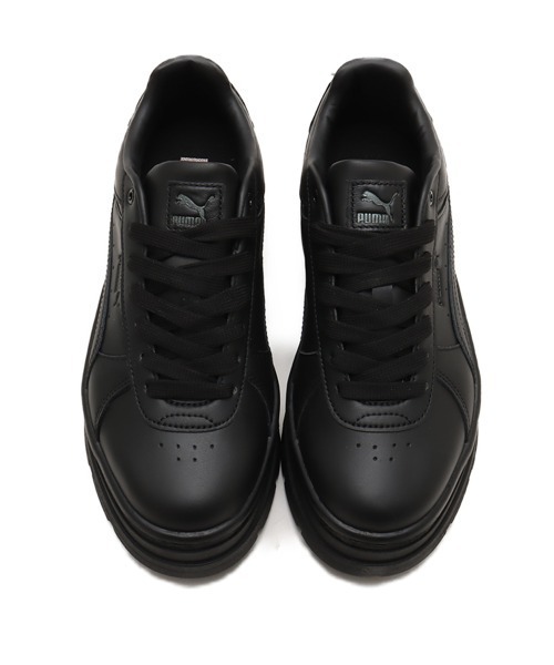 「PUMA」 ローカットスニーカー 23.5cm ブラック レディース_画像5