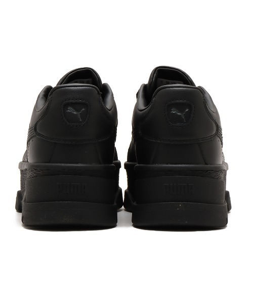 「PUMA」 ローカットスニーカー 23.5cm ブラック レディース_画像6
