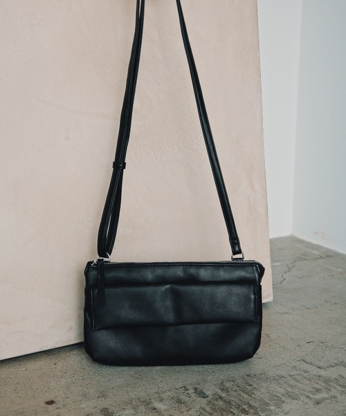 LEPSIM（レプシィム） ショルダーバッグ バッグ フラップお財布