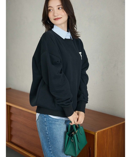 「fifth」 長袖シャツ M ブルー レディース_画像2