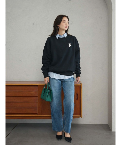 「fifth」 長袖シャツ M ブルー レディース_画像3