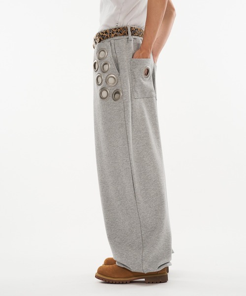 「WISH FOR EVER」 スウェットパンツ LARGE ブラック メンズ_画像6