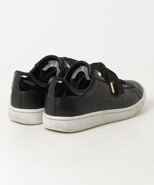 「+diana」 ローカットスニーカー 21.5cm ブラック レディース_画像2