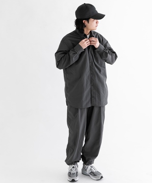 「EKAL」 イージーパンツ MEDIUM グレー メンズ_画像2