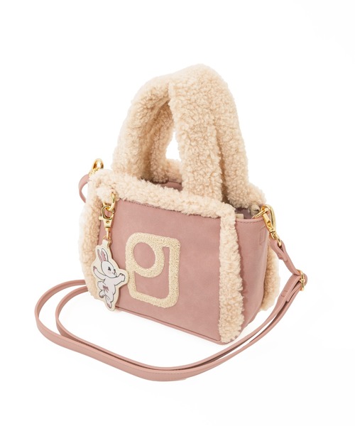 【レア】ドルチェアンドガッバーナ　ムートン　トートバッグ　スタッズ　レザー　ボア PAUL & JOE ACCESSOIRES（ポールアンドジョーアクセソワ） トート