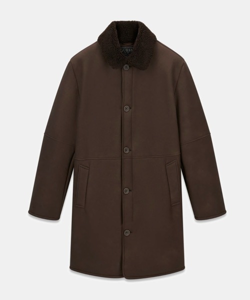 GUESS（ゲス） ムートンジャケット ムートンコート PIONEER Sherpa