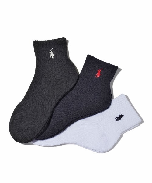 靴下 Polo Ralph Lauren ポロラルフローレン ワンポイントソックス 3足セット Zozotown Paypayモール店 通販 Paypayモール