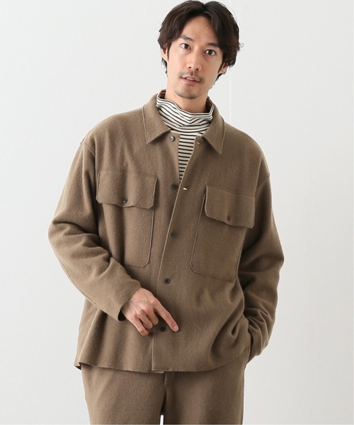 格安在庫あ ジャケット PayPayモール店 - 通販 - PayPayモール ミリタリージャケット ◆ウールジャージ―ポケットシャツ ZOZOTOWN 正規品在庫