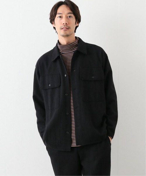 格安在庫あ ジャケット PayPayモール店 - 通販 - PayPayモール ミリタリージャケット ◆ウールジャージ―ポケットシャツ ZOZOTOWN 正規品在庫