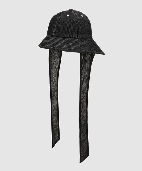 【新品】Sasquatchfabrix.DENIM EARMUFF HAT DENIM EARMUFF HAT (22AW-GOH-002) | Sasquatchfabrix. / 帽子