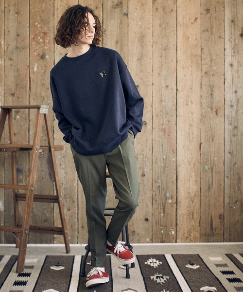 UN-FILLED（アンフィルド） トレーナー スウェット msw1214-Leon one