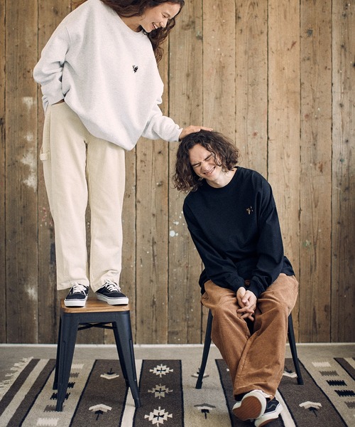 UN-FILLED（アンフィルド） トレーナー スウェット msw1214-Leon one