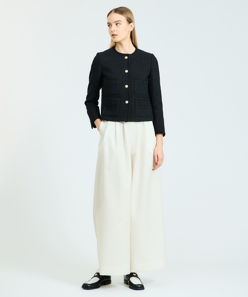 ESTNATION ジャケット ノーカラージャケット 「VERY 3月号掲載  