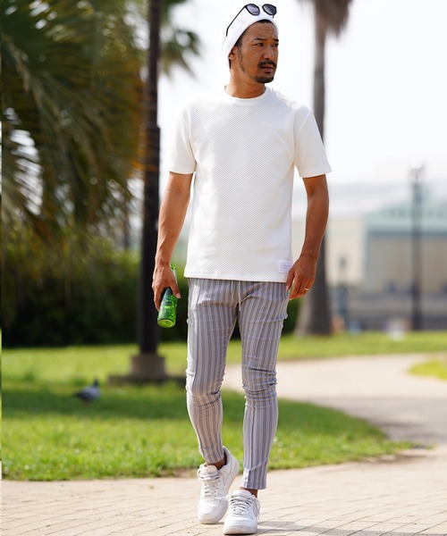 adamsJUGGLER（アダムスジャグラー） パンツ マルチストライプパンツ