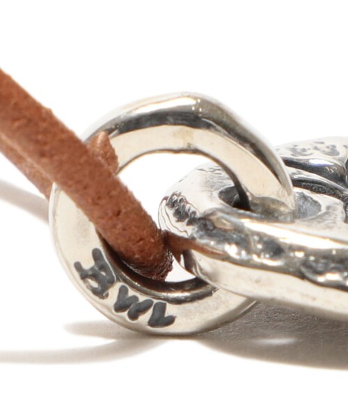 BEAMS特注BWL ビルウォールレザー メダリオン ペンダントトップ BILL WALL LEATHER（ビルウォールレザー） ネックレス Hammered