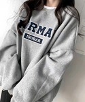 トレーナー スウェット NORMALロゴ裏起毛...の詳細画像5