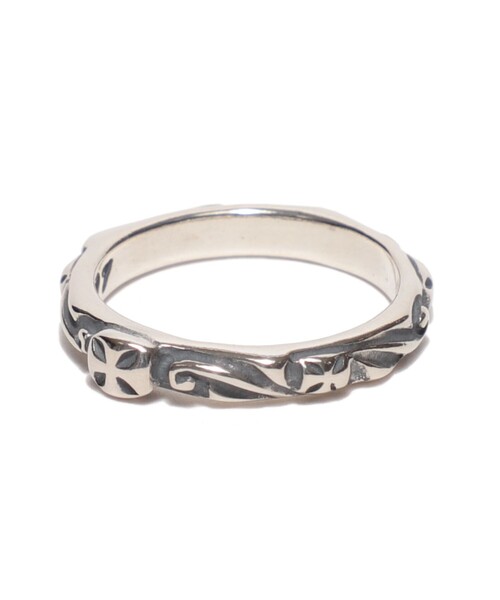 指輪 リング R202 - Thin Cross Ring メンズ レディースの画像