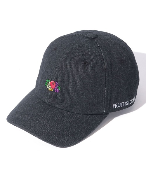 FRUIT OF THE LOOM キャップ 帽子 LOGO EMB デニム LOW CAP