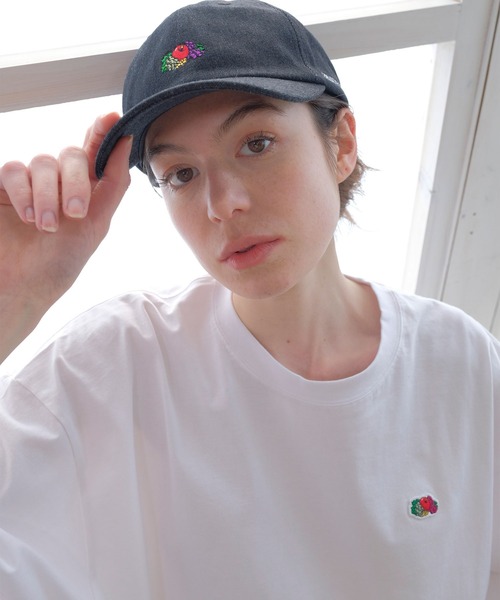FRUIT OF THE LOOM キャップ 帽子 LOGO EMB デニム LOW CAP