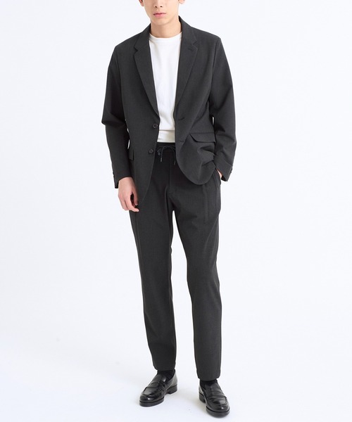 STUDIOUS ブラック テーラードジャケット サイズ1 STUDIOUS（ステュディオス） ジャケット テーラードジャケット VISCOSE