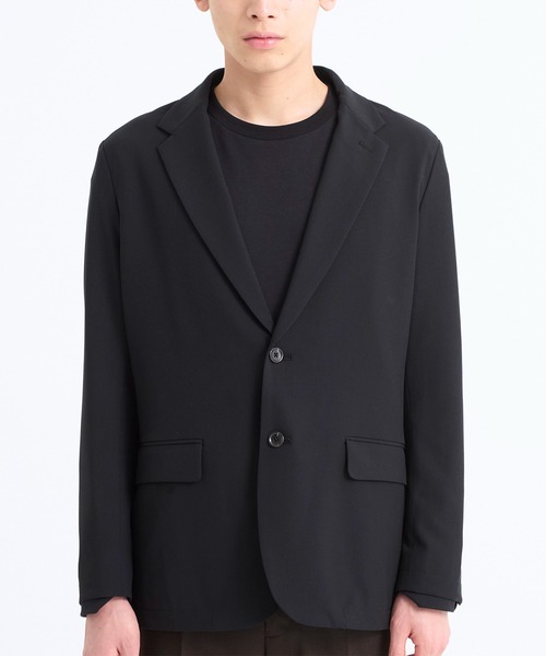 STUDIOUS ブラック テーラードジャケット サイズ1 STUDIOUS（ステュディオス）の「【STUDIOUS×PUBLIC TOKYO】ハイ