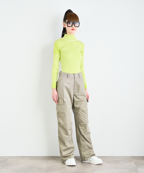 ISSEY MIYAKE◇プリーツ長袖カットソー/L/パープル/IM92-FJ943 楽天