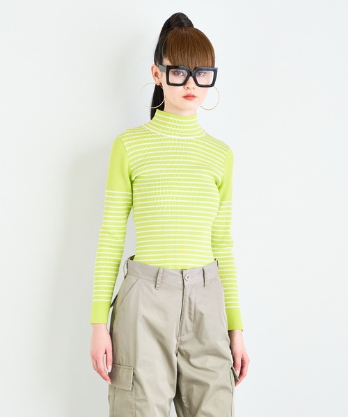 PLEATS PLEASE ISSEY MIYAKE◇ハイネックプリーツ長袖カットソー/3