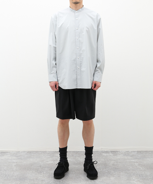 ATON（エイトン） パンツ 「ATON / エイトン」STRETCH NYLON WIDE EASY