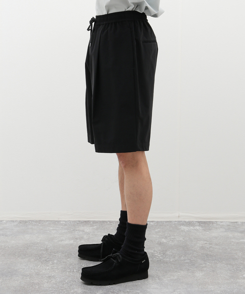 ATON（エイトン） パンツ 「ATON / エイトン」STRETCH NYLON WIDE EASY