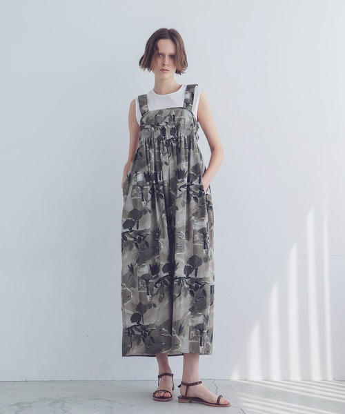 DRESSLAVE（ドレスレイブ） ワンピース landscape print dress(総柄